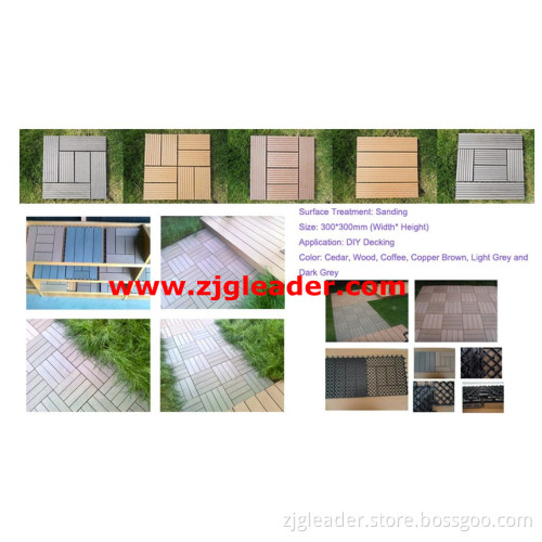 Wood Plastic Composite Outdoor Flooring (YD-WPC08)